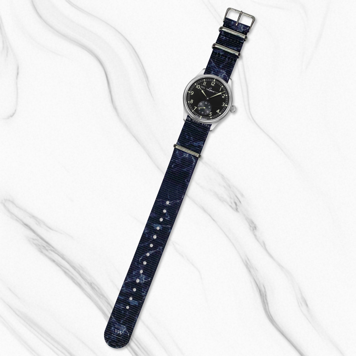 Nero Marquina Graphic Strap