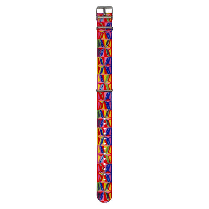 Psychedelic Tessellate Graphic Strap