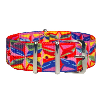 Psychedelic Tessellate Graphic Strap