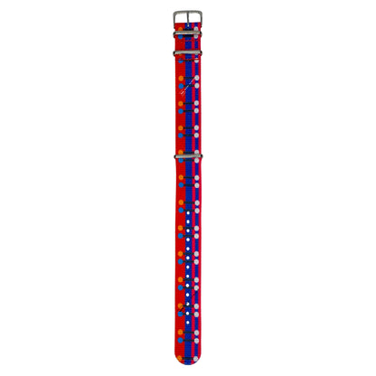 Pankou Button Graphic Strap