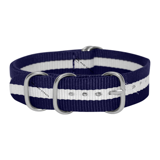 Blue & White Striped NavSpec Strap