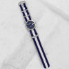 Blue & White Striped ZULU Strap