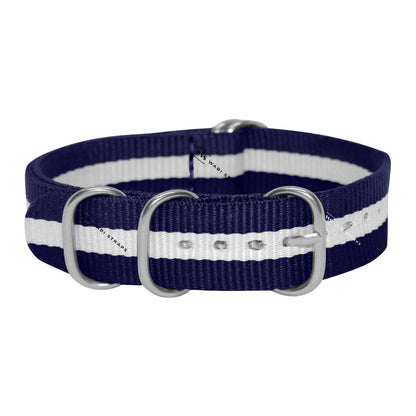 Blue & White Striped ZULU Strap