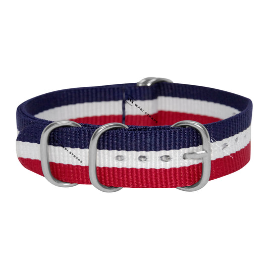 Red, White & Blue Striped NavSpec Strap