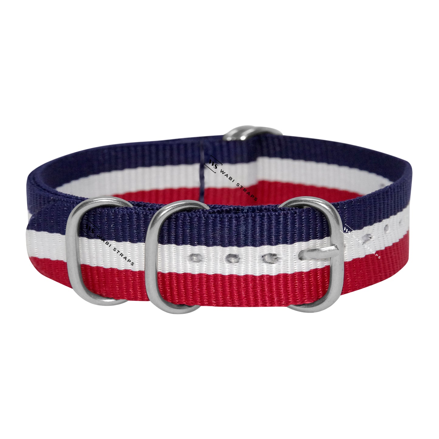 Red, White & Blue Striped ZULU Strap