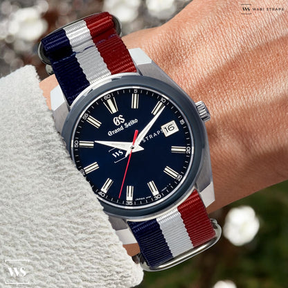 Red, White & Blue Striped ZULU Strap