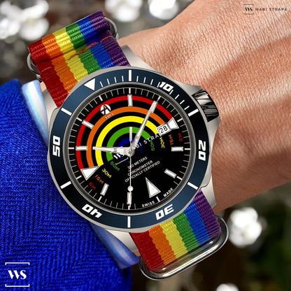 Rainbow Pride Striped ZULU Strap