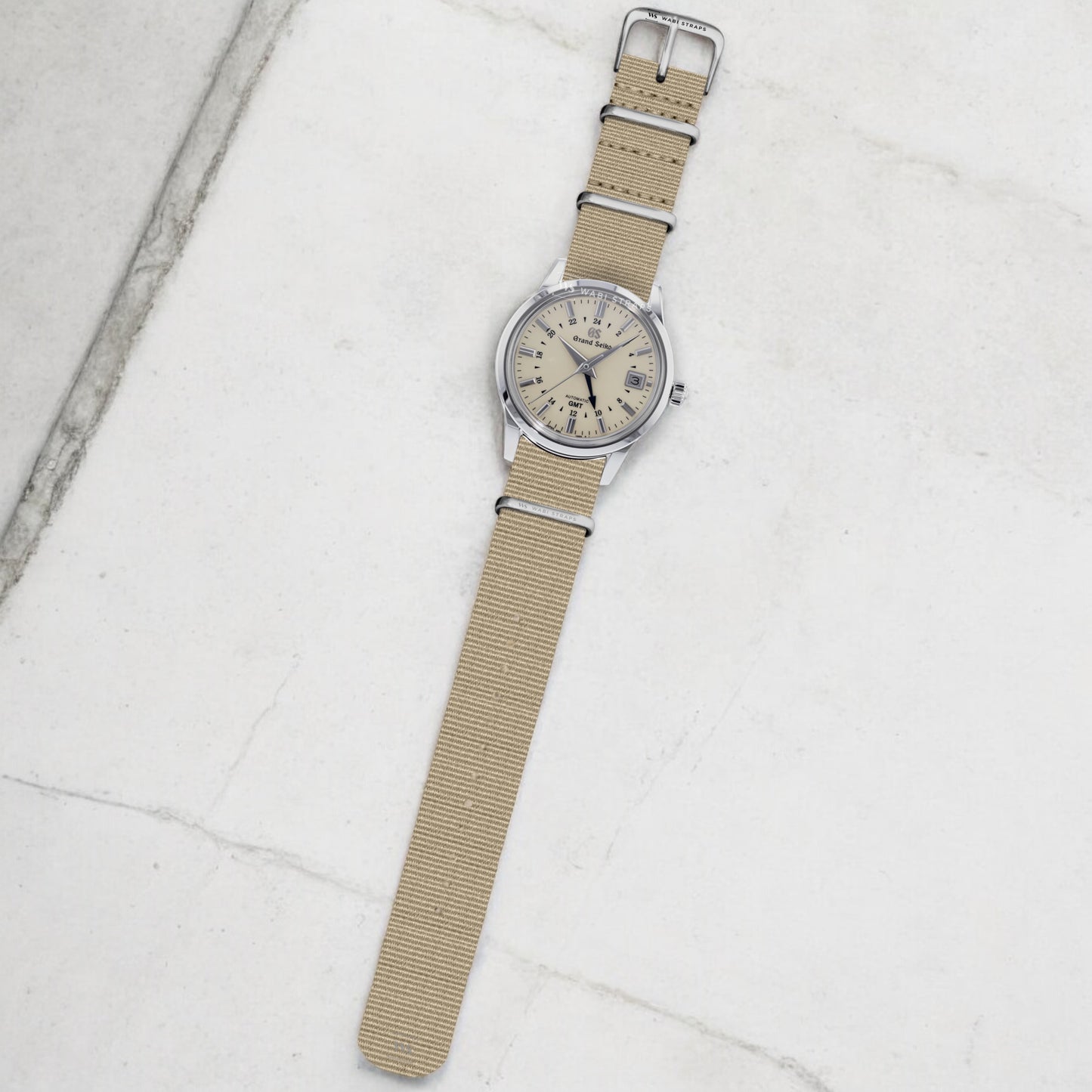 Beige G10 British Military Watch Strap