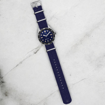 Dark Blue G10 British Military Watch Strap