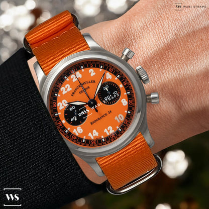 Orange Military ZULU Strap