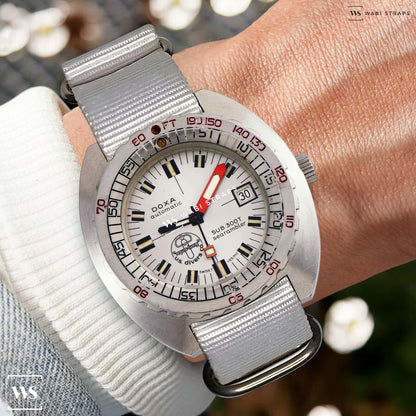 White Military ZULU Strap