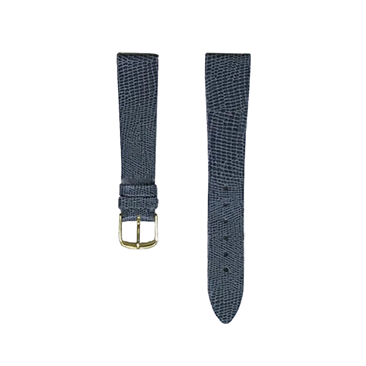 Grey Lizard Leather Watch Strap