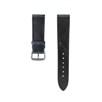 Grey Hornback Alligator Leather Strap