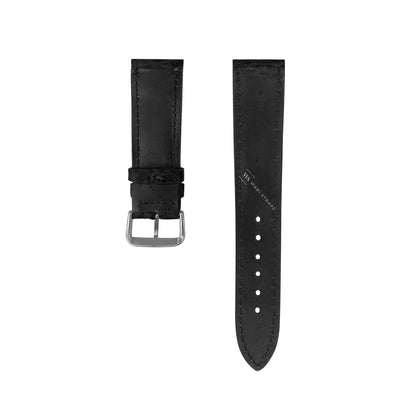 Black Hornback Alligator Leather Strap