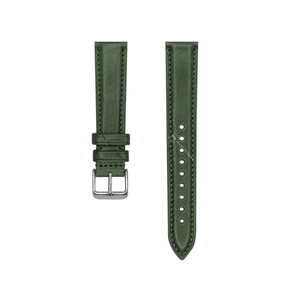 Green Vintage Italian Aged Leather Strap