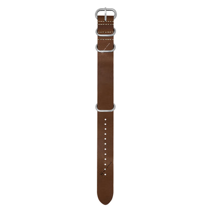 Dark Brown Vintage Leather ZULU Strap