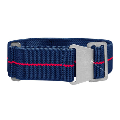 Navy & Red Marine Nationale Paratrooper Strap