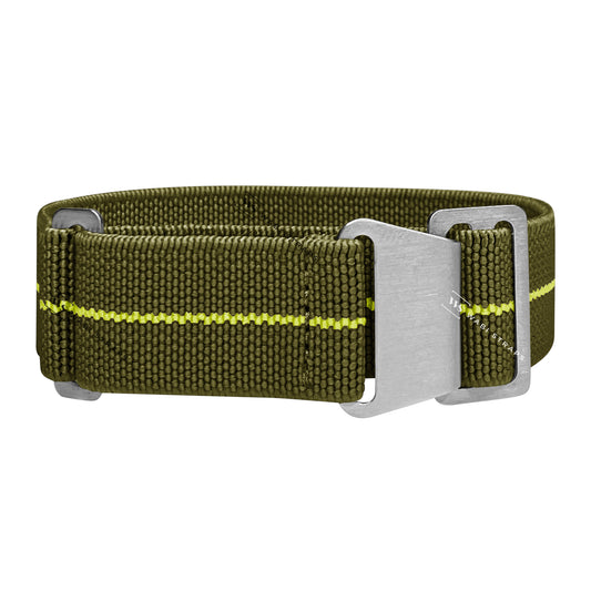 Green & Yellow Marine Nationale Paratrooper Strap