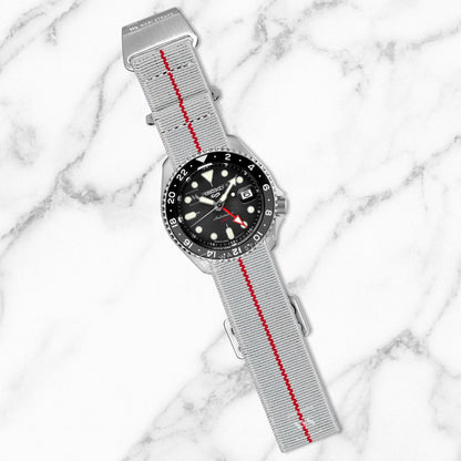 Off-White & Red Marine Nationale Paratrooper Strap