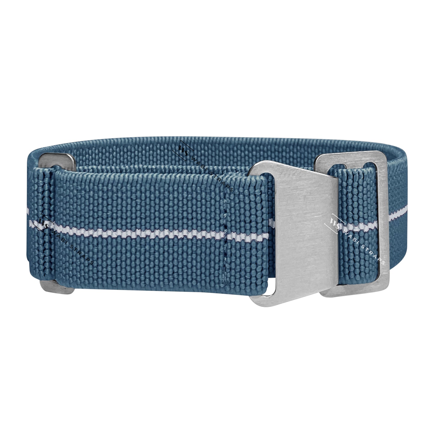 Grey & White Marine Nationale Paratrooper Strap