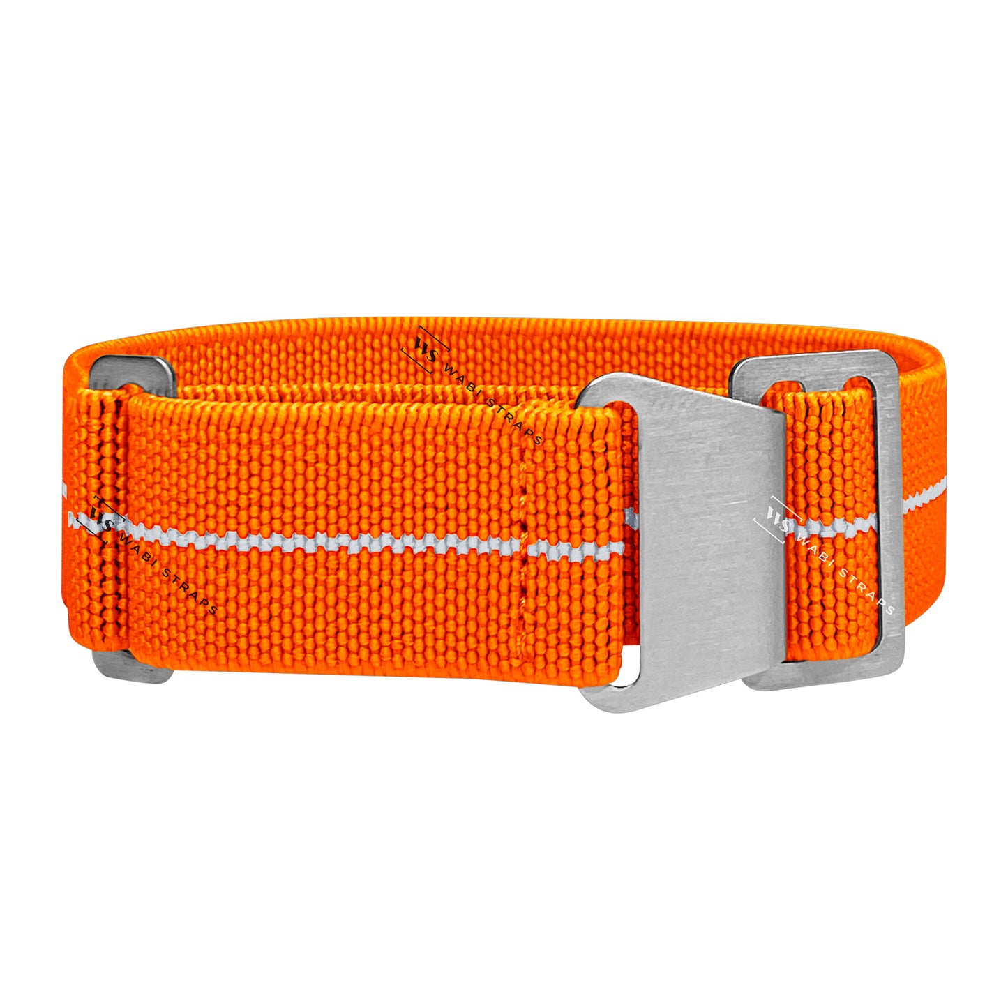 Orange & White Marine Nationale Paratrooper Strap