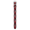 Red, Black & Grey Braided Perlon Strap