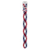 White, Red & Blue Braided Perlon Strap