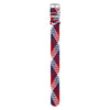 Red, Blue & White Braided Perlon Strap