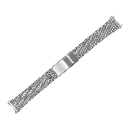 Silver 9-Row Beads Of Rice BOR Metal Bracelet