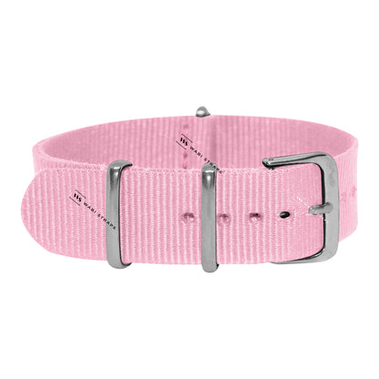 Pink Neon British Military Watch Strap