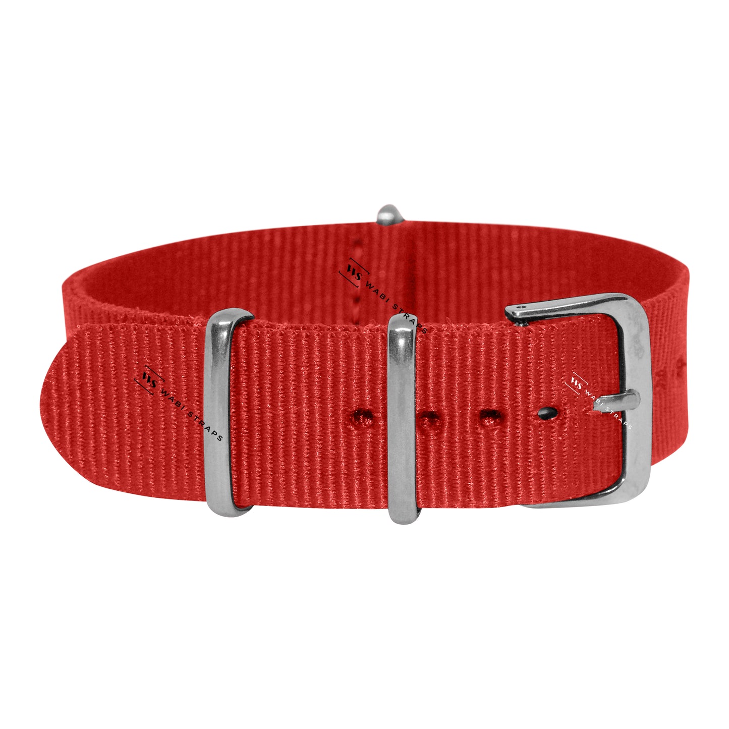 Red Neon British Military Watch Strap