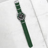 Dark Green Neon British Military Watch Strap