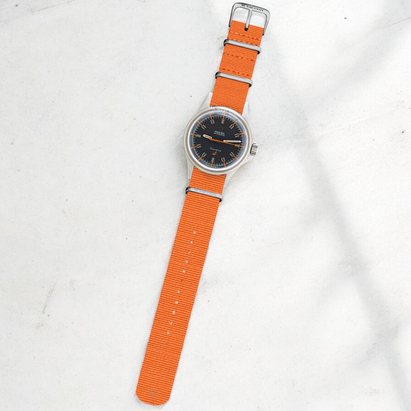 Orange Neon British Military Watch Strap