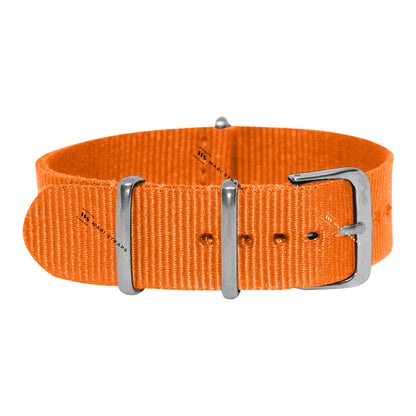 Orange Neon British Military Watch Strap