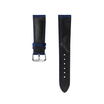 Blue Ostrich Handcrafted Leather Strap