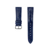 Blue Ostrich Handcrafted Leather Strap