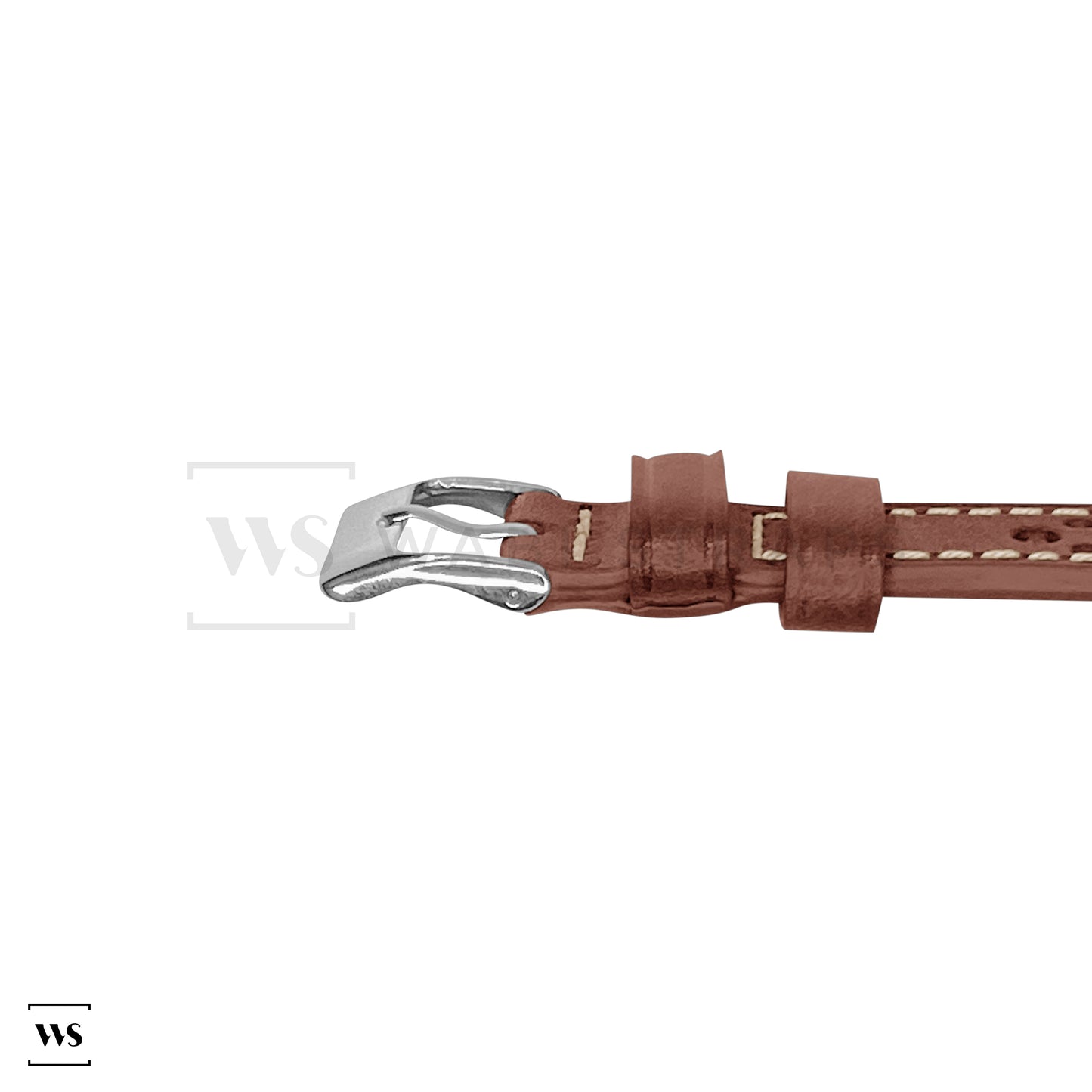 Dark Brown Vintage Perforated Rally Strap