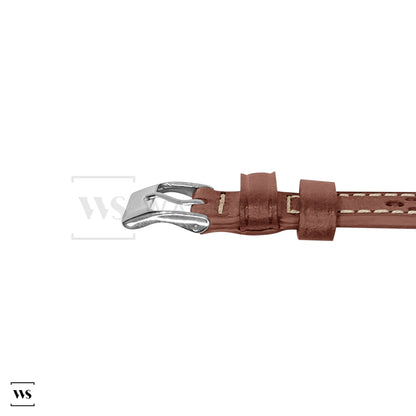 Dark Brown Vintage Perforated Rally Strap