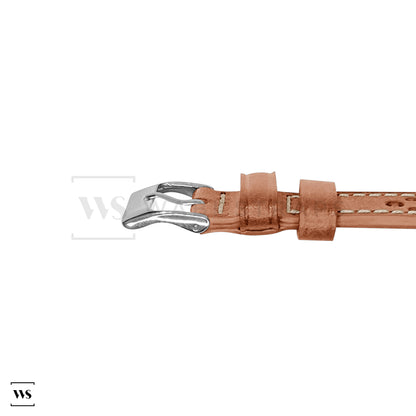 Tan Vintage Perforated Rally Strap