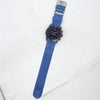 Neon Blue Woven Perlon Strap