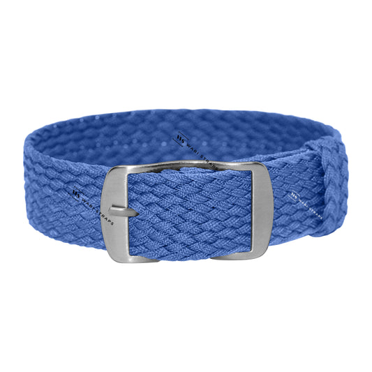 Neon Blue Woven Perlon Strap