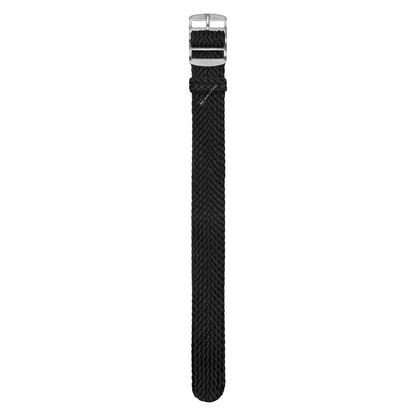 Black Woven Perlon Strap