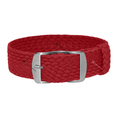 Red Woven Perlon Strap