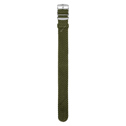 Army Green Woven Perlon Strap