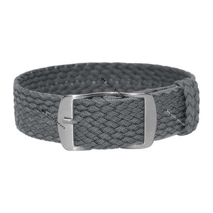 Grey Woven Perlon Strap