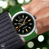 Neon Green Woven Perlon Strap