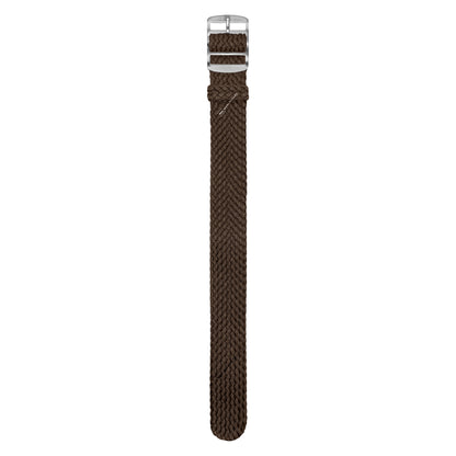 Brown Woven Perlon Strap