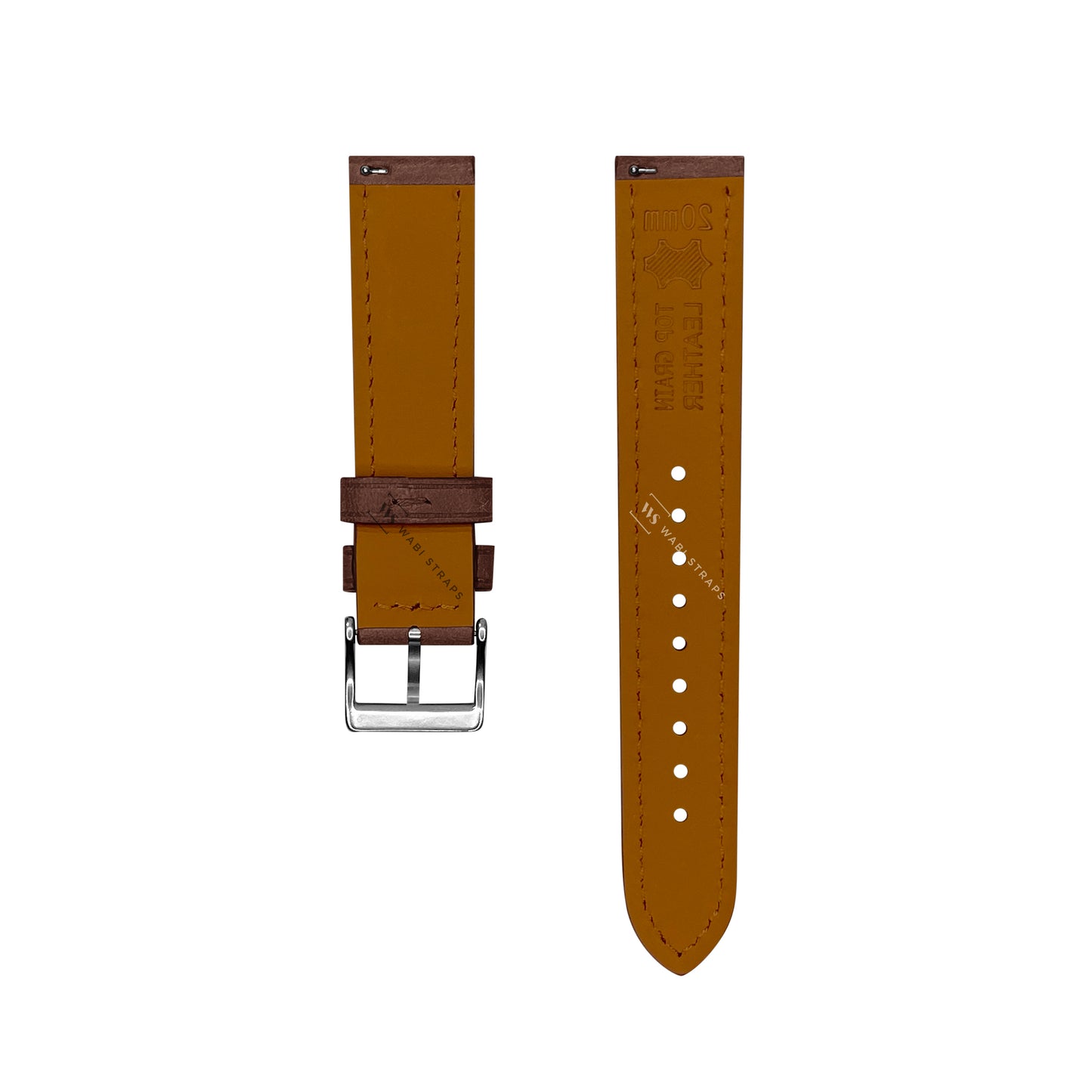 Brown Pueblo Italian Leather Strap