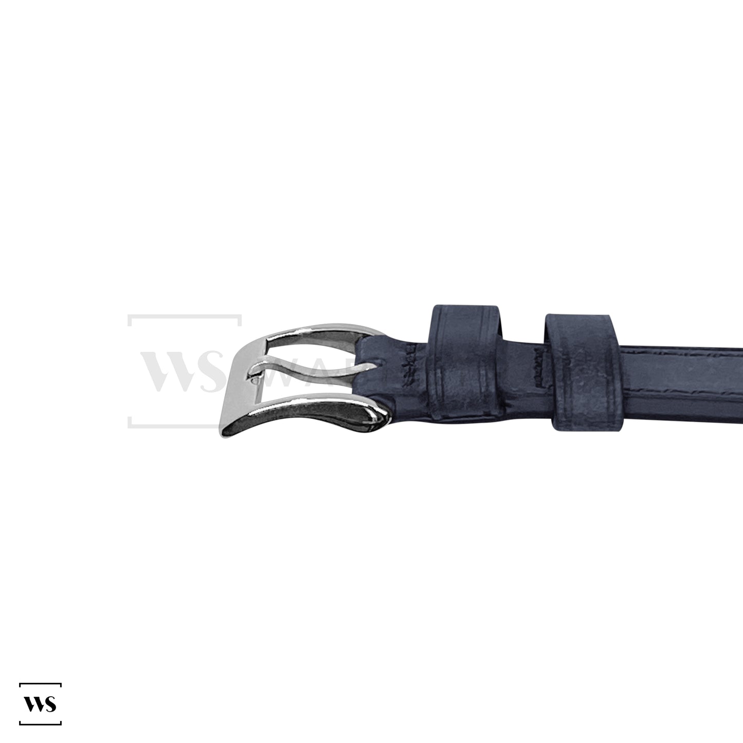 Navy Pueblo Italian Leather Strap