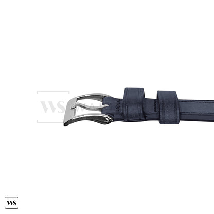 Navy Pueblo Italian Leather Strap